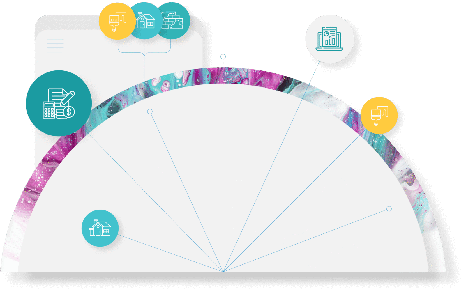 Live Projects Dashboard – PaintProjex